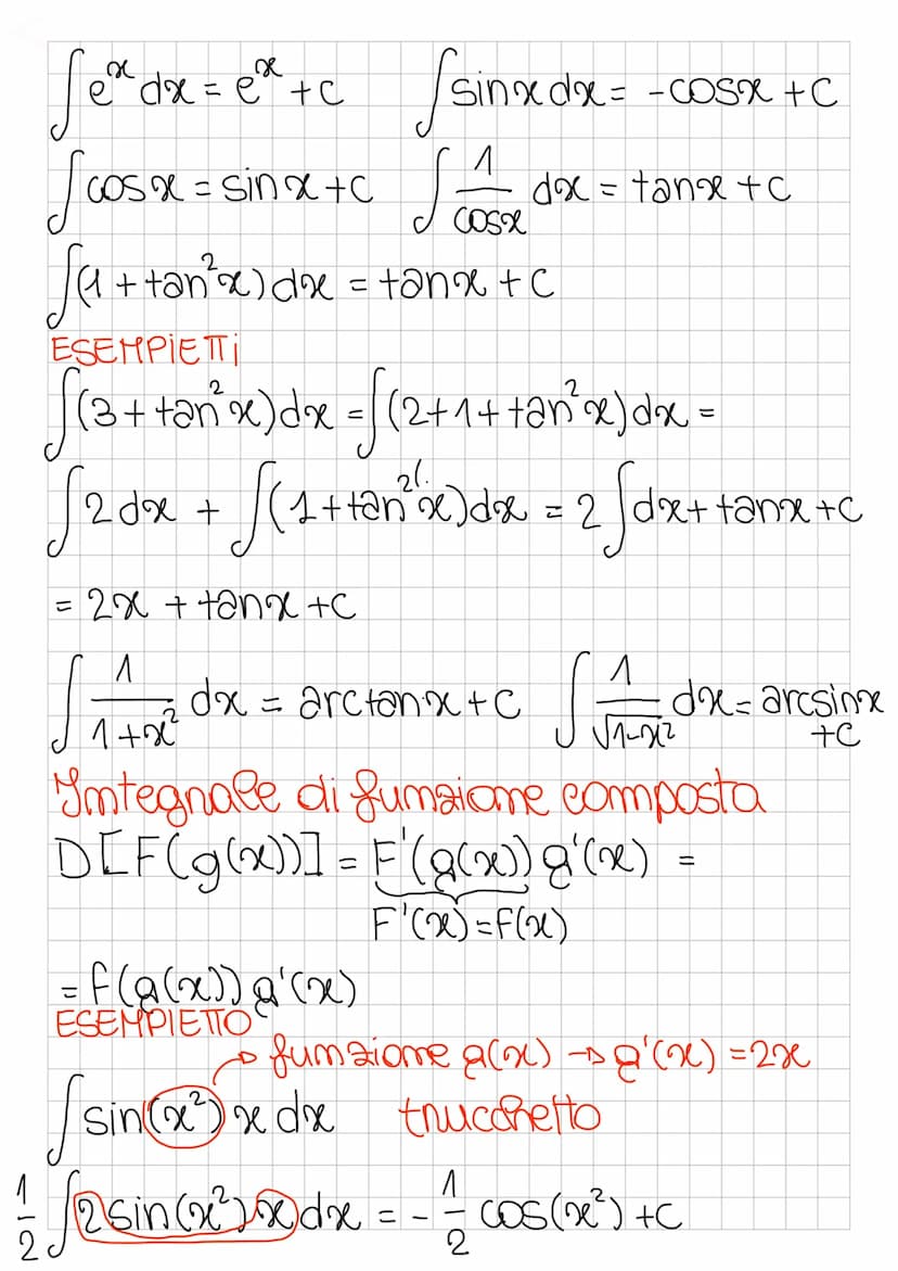 Comc primitiva
F(x) - primitiva di f(x) se solo se
F'(x) = f(x)
es y=x²-5 -s primitiva di 220
Y = 220
de primitive sono infinite
Integnali =