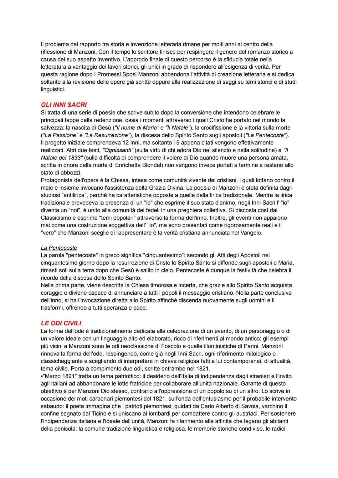 BIOGRAFIA
Alessandro Manzoni nasce a Milano nel 1785 da Giulia Beccaria, irrequieta figlia dell'illuminista
Cesare Beccaria, autore del trat