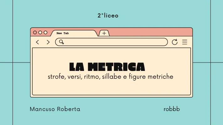 Know La metrica: strofe, versi, sillabe, ritmo e figure metriche thumbnail