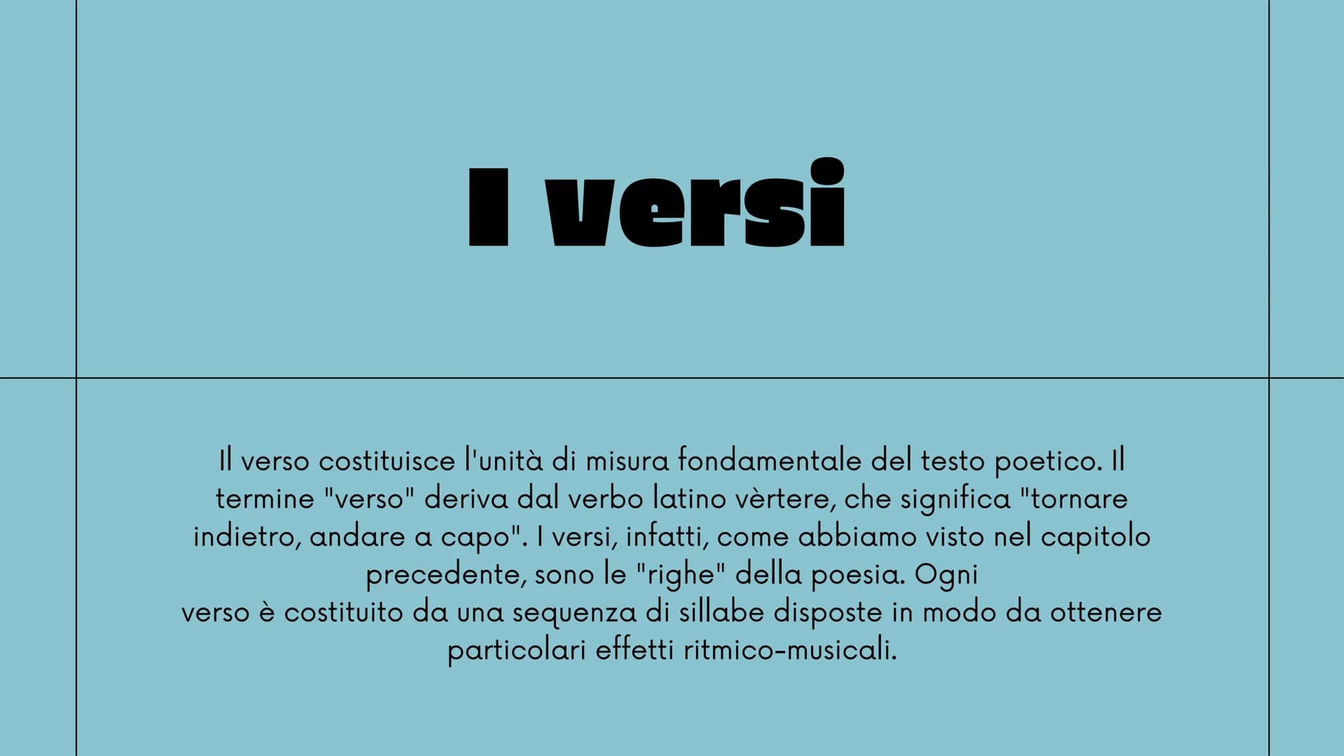 New Tab
Q
2°liceo
Mancuso Roberta
+
LA METRICA
strofe, versi, ritmo, sillabe e figure metriche
robbb Le strofe
la strofa è un gruppo di vers