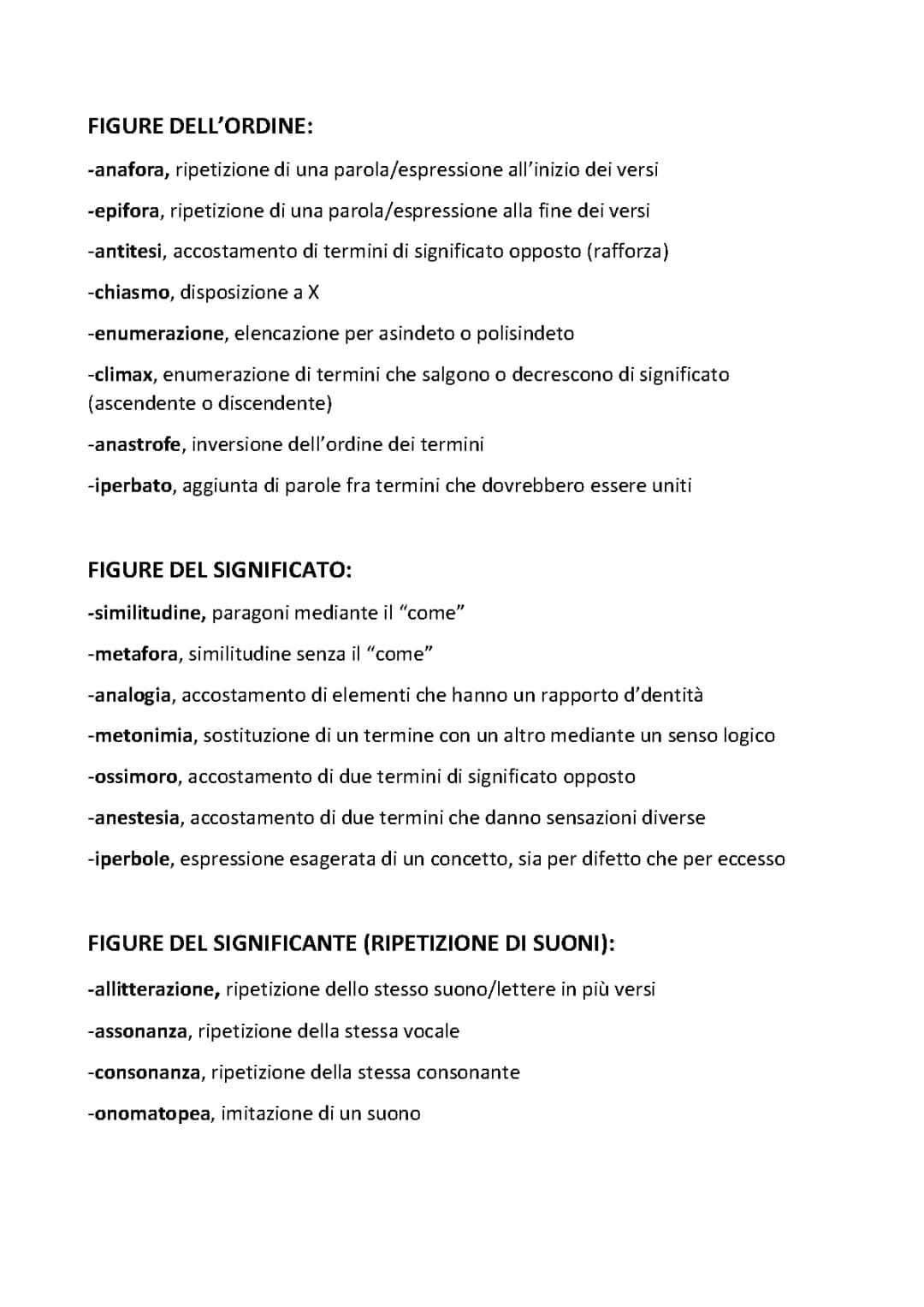 Scopri le Figure Retoriche: Significato, Esempi e Schema