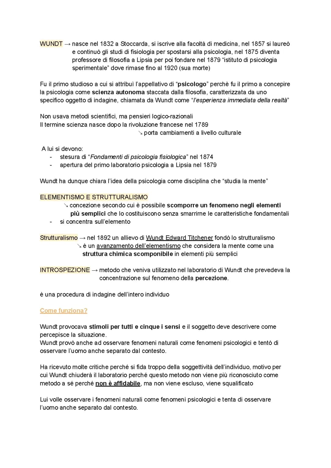ELEMENTISMO, STRUTTURALISMO, APPRENDIMENTO, CONDIZIONAMENTO, COGNITIVISMO, COSTRUTTIVISMO, ETOLOGIA