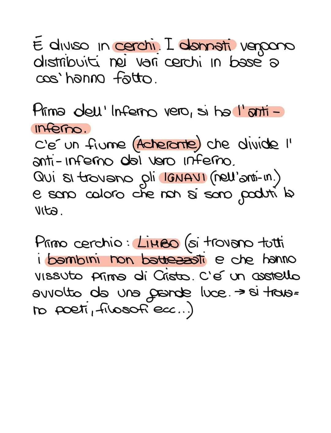 L'Inferno
Tutto il viaggio dura
7 giorni, nel 1300.
L'anno del primo
Giubileo, ovvero anno
della remissione dei
peccati.
FIGURAZIONE GENERAL
