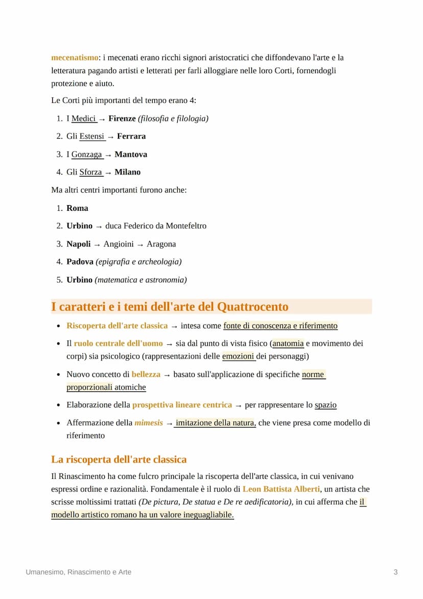 
<p>Il Rinascimento è un movimento culturale (sia artistico che intellettuale) che fiorisce tra il 1350 e il 1500. Questo periodo storico na