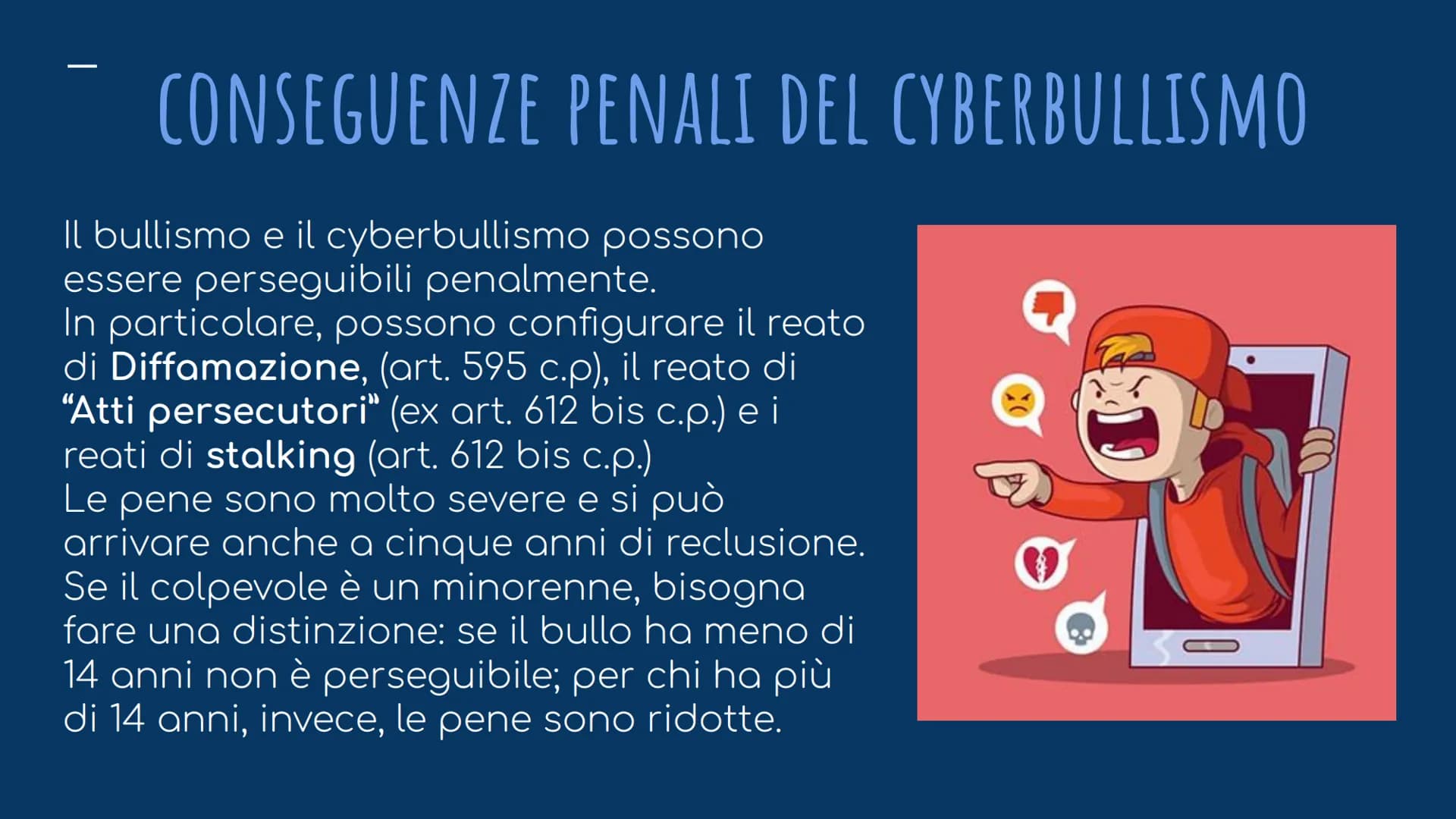 IL CYBERBULLISMO
Q
LOSER!
S COS'È IL CYBERBULLISMO?
il cyberbullismo è una forma di
bullismo condotto attraverso
strumenti telematici (messa