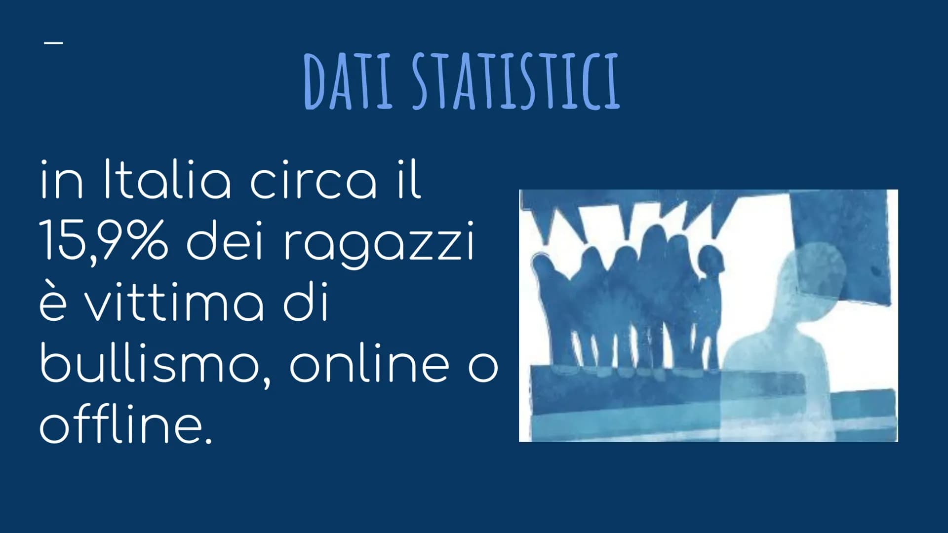 IL CYBERBULLISMO
Q
LOSER!
S COS'È IL CYBERBULLISMO?
il cyberbullismo è una forma di
bullismo condotto attraverso
strumenti telematici (messa