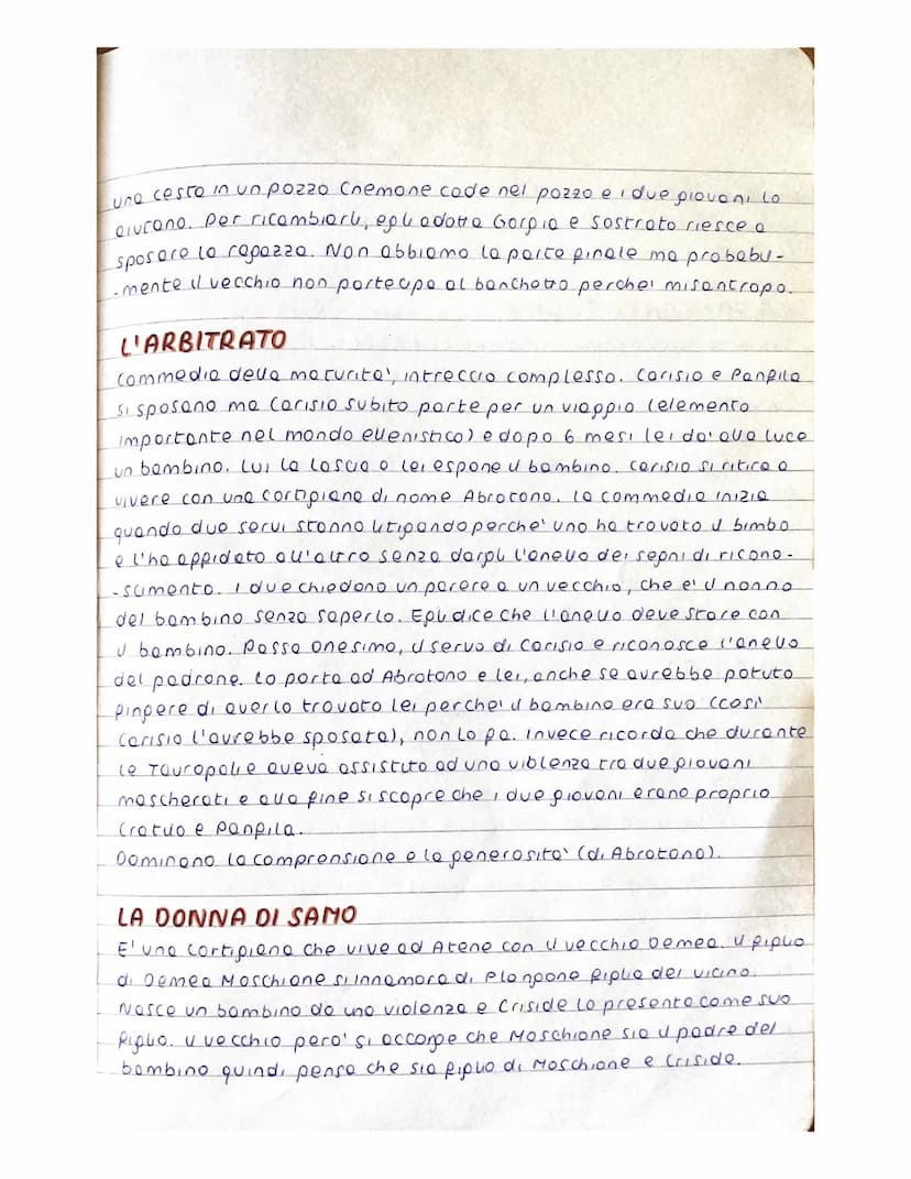 MENANDRO
Nosce nel 343 od Atene mentre la citto'e' povernoto do beme-
-trio Folereo (317-307) posto do, Macedoni. E' un sourono
illuminato e