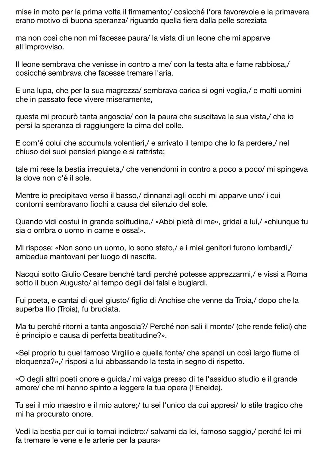 # PRIMO CANTO DELL'INFERNO

Il viaggio di Dante inizia tra la notte del 7 e l'alba dell'8 aprile del 1300. Fa questo
viaggio nel 1300 perché