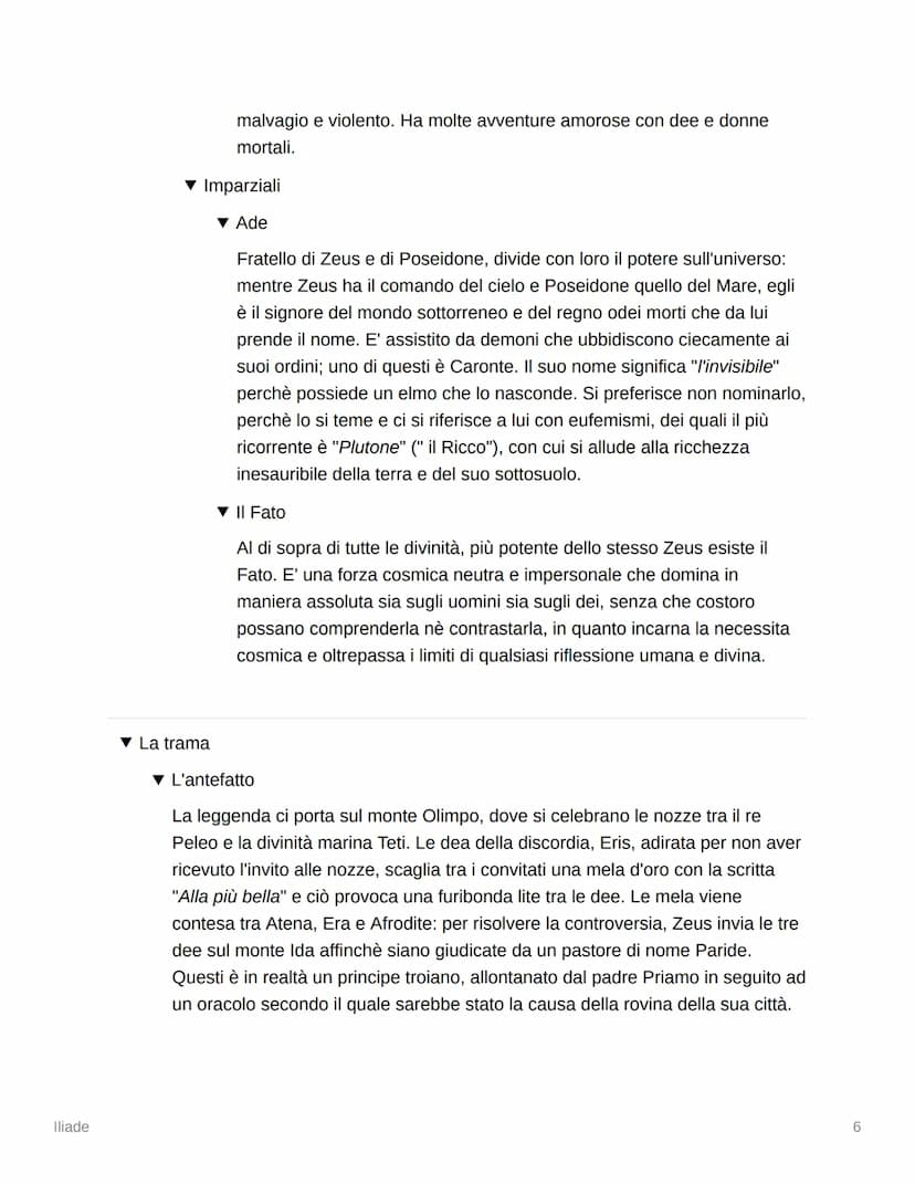 Iliade
*
Iliade
▼ Proemio
<<Cantami, o Diva, del pelide Achille
l'ira funesta che infiniti addusse
lutti agli Achei, molte anzi tempo all'Or