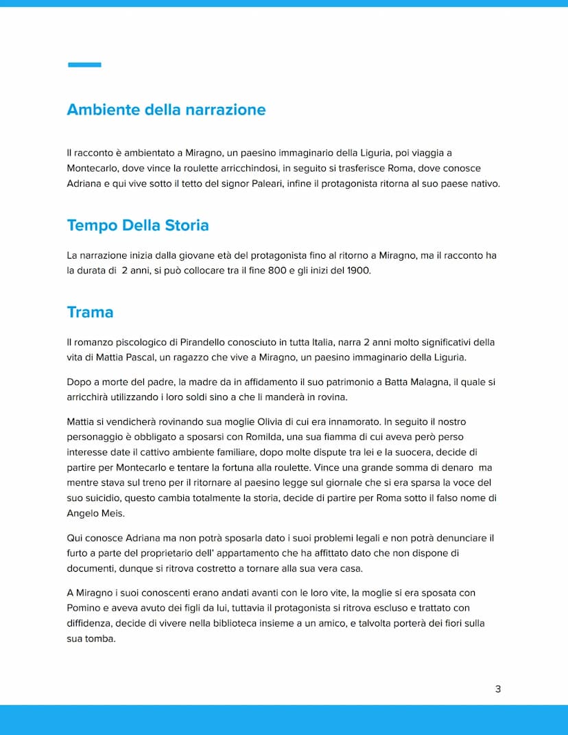 Scheda del libro
Il fu Mattia Pascal Introduzione
Titolo: Il fu Mattia Pascal
Autore: Luigi Pirandello
Casa editrice: Arnoldo Mondadori Edit