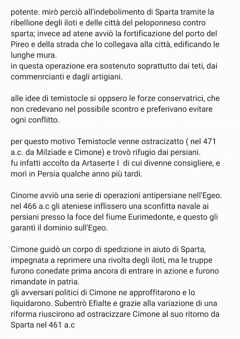 IL CONFLITTO TRA SPARTA E ATENE
Nonostante la perdita di numerosi combattenti durante il
conflitto con i persiani, l'impero orientale era pr