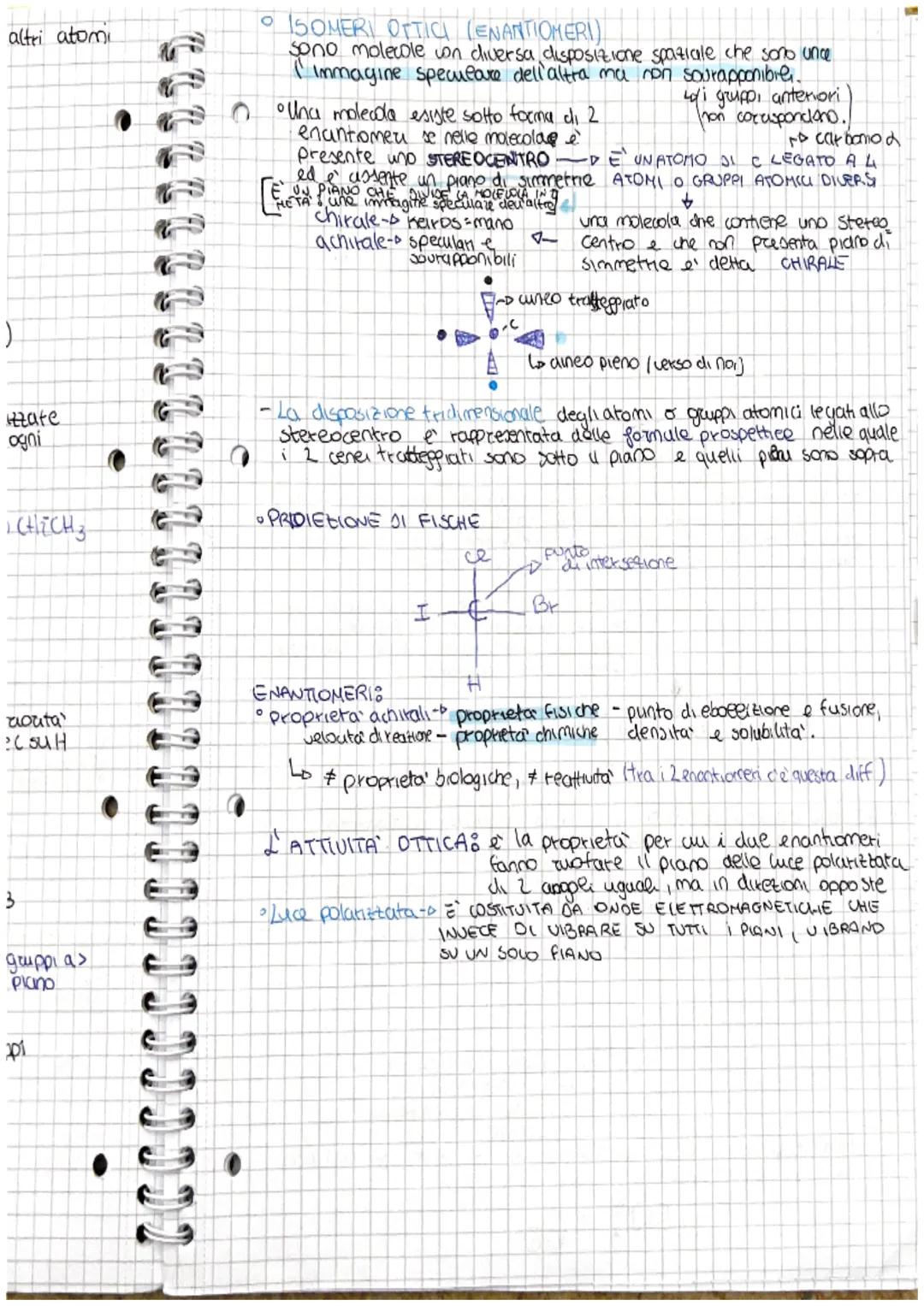 ISOMERIA
Lisomeria si presenta quando 20 piu' composti, pur
avendo stessa formula molecolare è stessa composizione.
chimica, hanno different