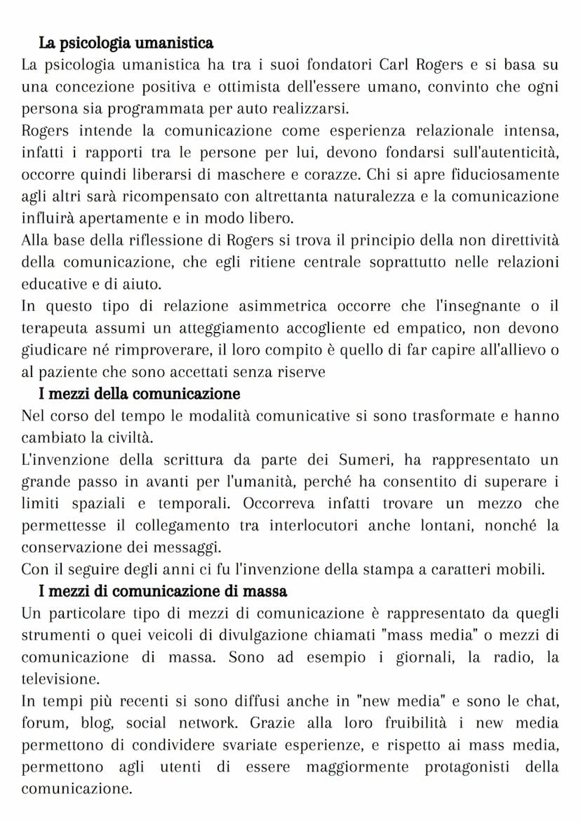 La comunicazione
communis (dal latino), comune --> comunicazione
Originariamente, il termine "comunicazione" significava condivere
esperienz