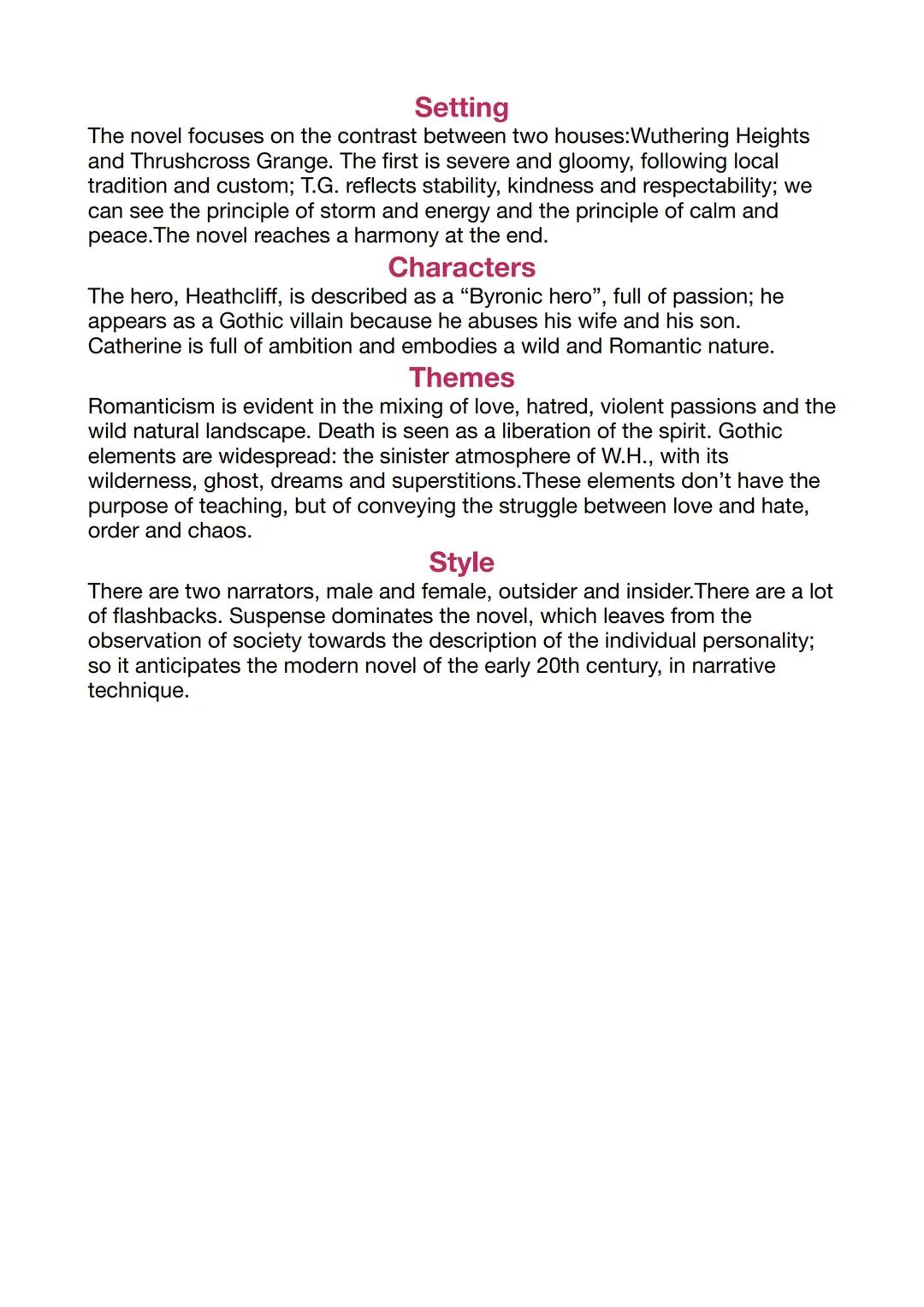 The Brontë sisters
The Brontë sisters were charlotte, Emily and Anne. They were the daughters
of an anglican clergyman of Irish origin.
The 