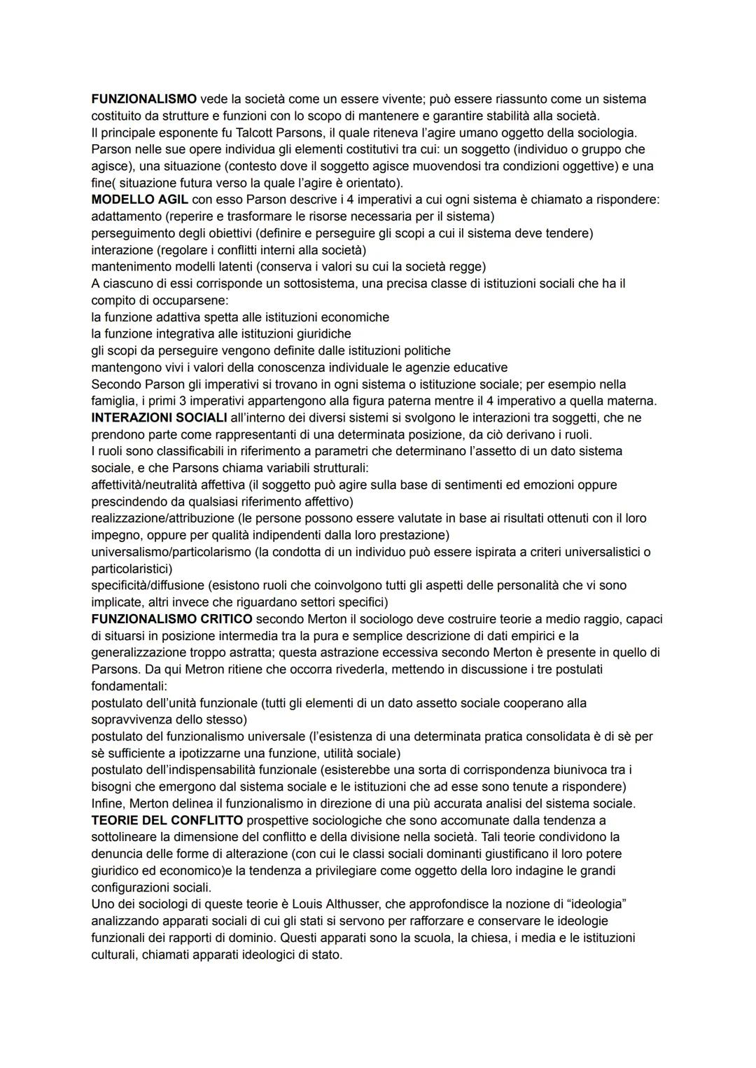 Sociologia del Novecento