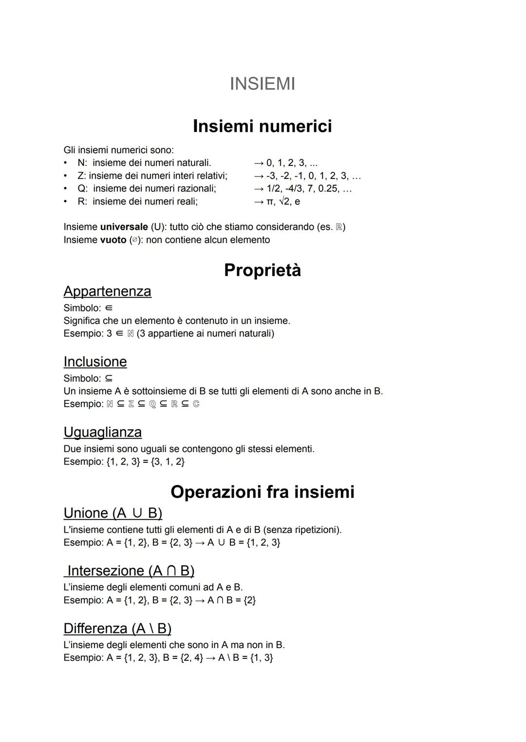 MATEMATICA
Argomenti:
- Insiemi e funzioni;
- Radicali;
- Probabilità e statistica;
- Geometria euclidea e cartesiana;
- Geometria analitica