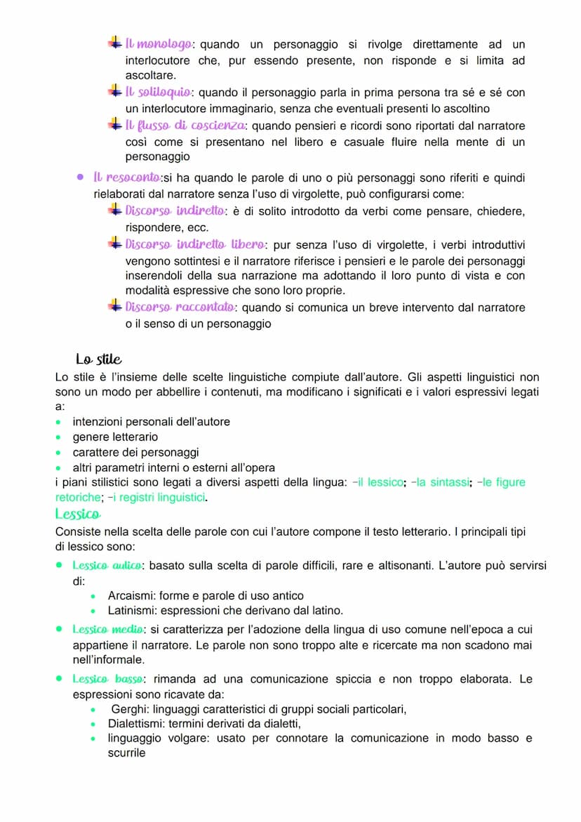 La struttura del racconto
Il testo narrativo riferisce una storia, cioè una serie di eventi collegati tra loro
Fabula: Gli eventi narrati se