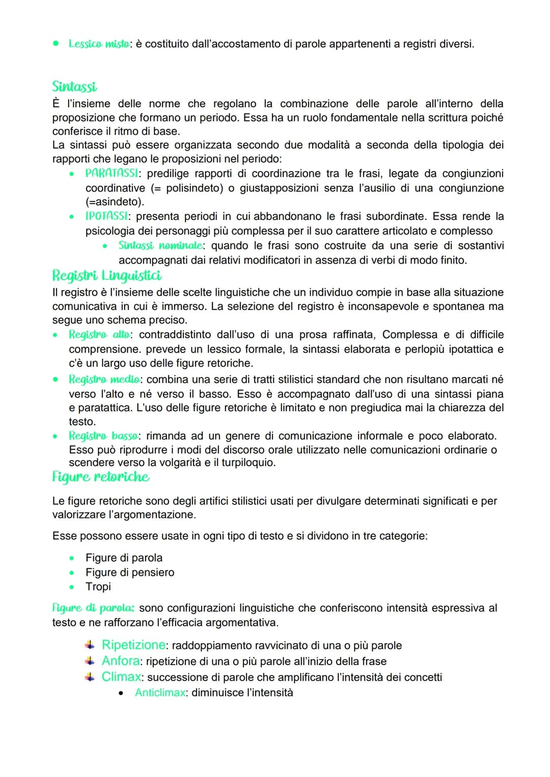 La struttura del racconto
Il testo narrativo riferisce una storia, cioè una serie di eventi collegati tra loro
Fabula: Gli eventi narrati se