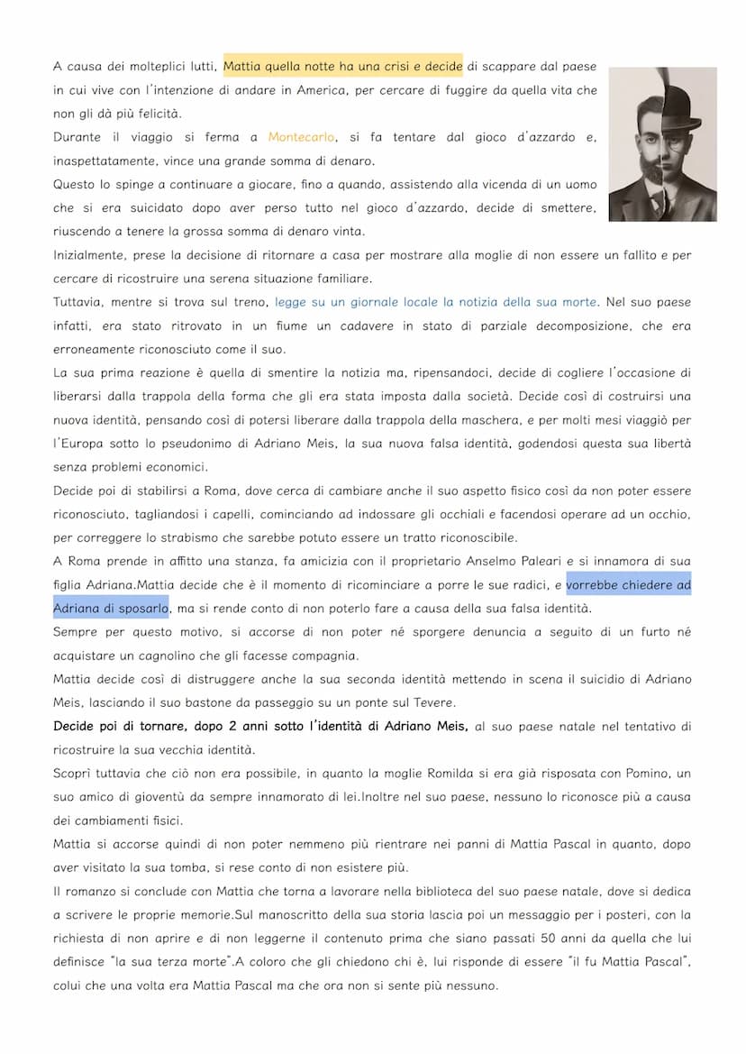 Il suo stile si evolve: si allarga il campo delle descrizioni (dalle campagne siciliane alle metropoli americane)
e i temi si ampliano. Le m