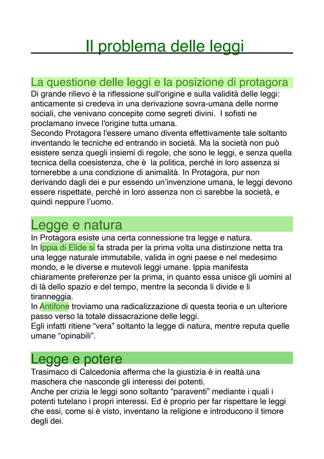 La considerazione dei sofisti nella storia
Nella Grecia arcaica il termine sofista (dal greco sophistes, sapiente) era
sinonimo di "saggio",