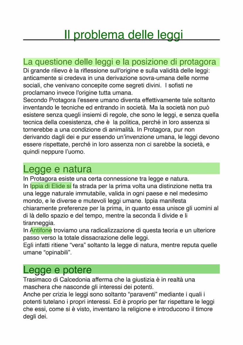 La considerazione dei sofisti nella storia
Nella Grecia arcaica il termine sofista (dal greco sophistes, sapiente) era
sinonimo di "saggio",