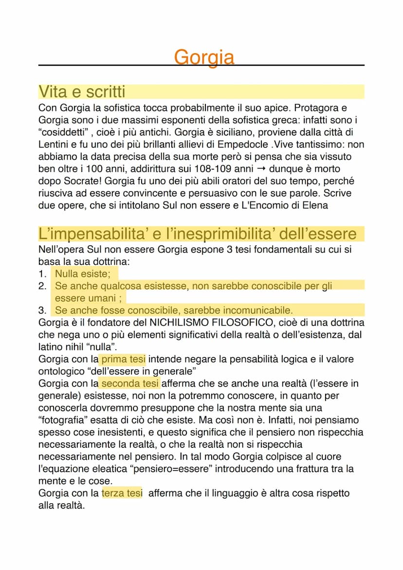 La considerazione dei sofisti nella storia
Nella Grecia arcaica il termine sofista (dal greco sophistes, sapiente) era
sinonimo di "saggio",