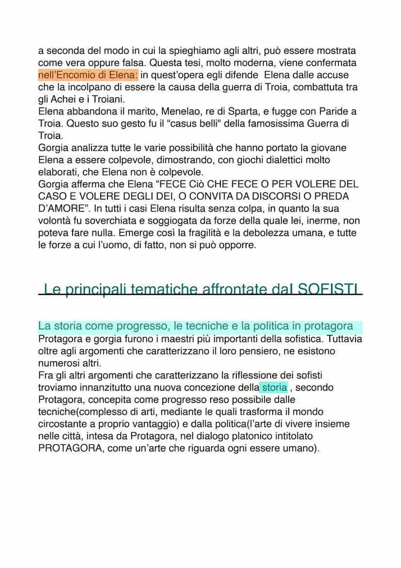 La considerazione dei sofisti nella storia
Nella Grecia arcaica il termine sofista (dal greco sophistes, sapiente) era
sinonimo di "saggio",