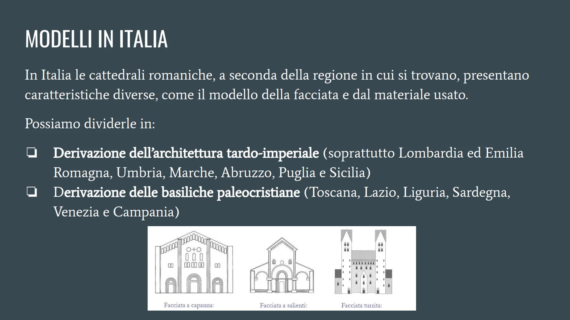 ARTE ROMANICA CARATTERI DELL'ARTE ROMANICA
Si afferma in Europa tra la fine del X fino alla metà del XII secolo
Viene chiamato romanico in q