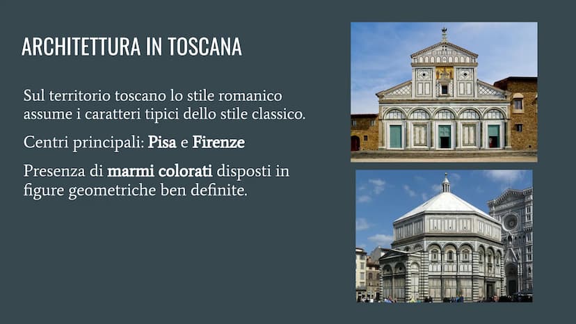 ARTE ROMANICA CARATTERI DELL'ARTE ROMANICA
Si afferma in Europa tra la fine del X fino alla metà del XII secolo
Viene chiamato romanico in q