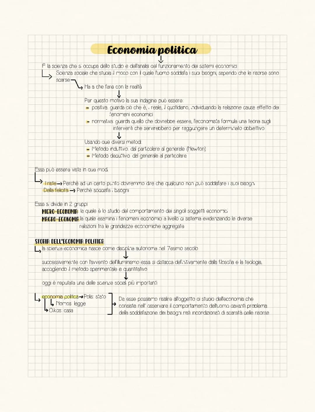 generali di economia politica