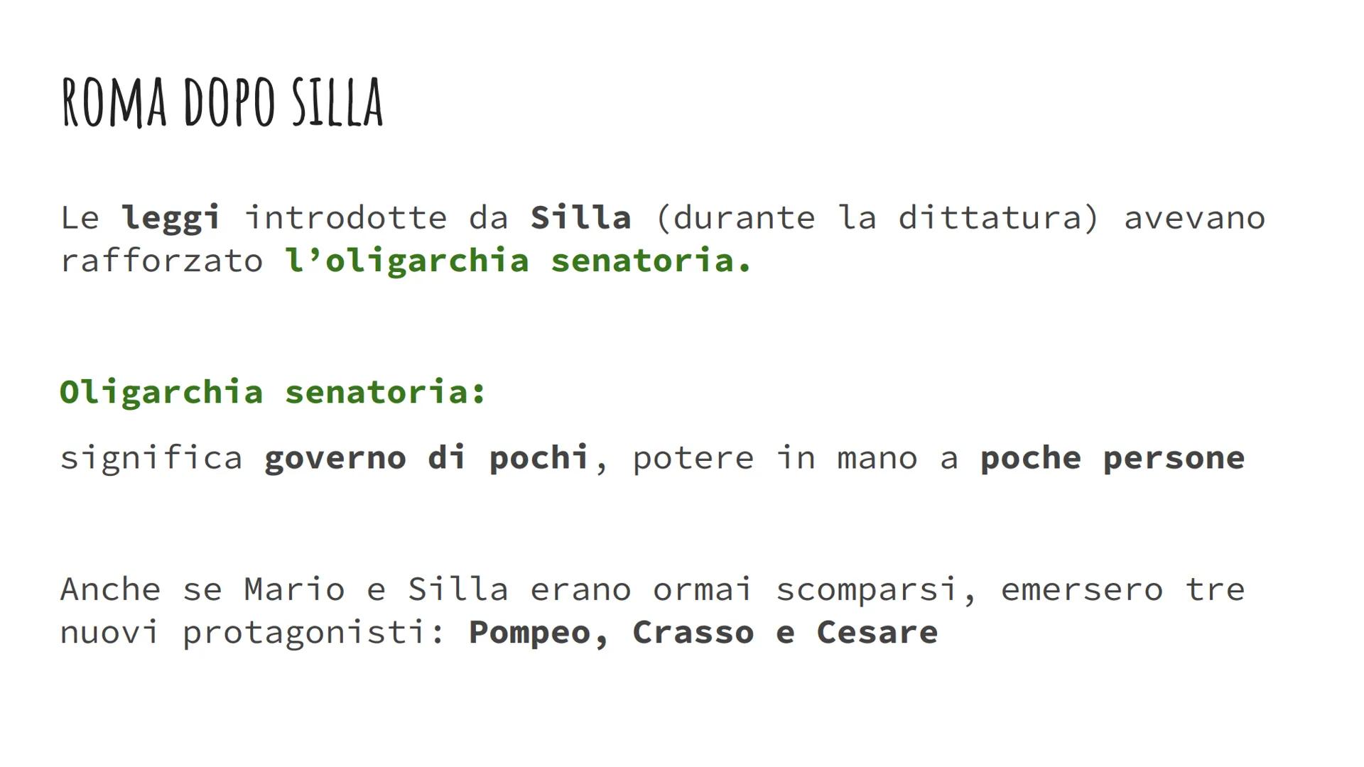 # DA CESARE A OTTAVIANO

Capitolo 12 storia powerpoint pre-verifica LINEA DEL TEMPO

80 A.C.

60 A.C. PRIMO TRIUMVIRATO

70 A.C. POMPEO E CR