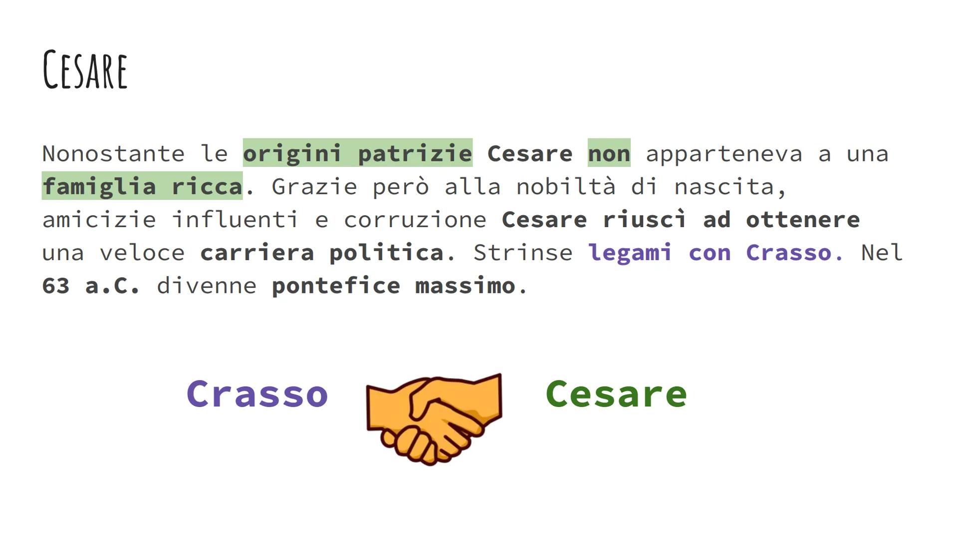 # DA CESARE A OTTAVIANO

Capitolo 12 storia powerpoint pre-verifica LINEA DEL TEMPO

80 A.C.

60 A.C. PRIMO TRIUMVIRATO

70 A.C. POMPEO E CR