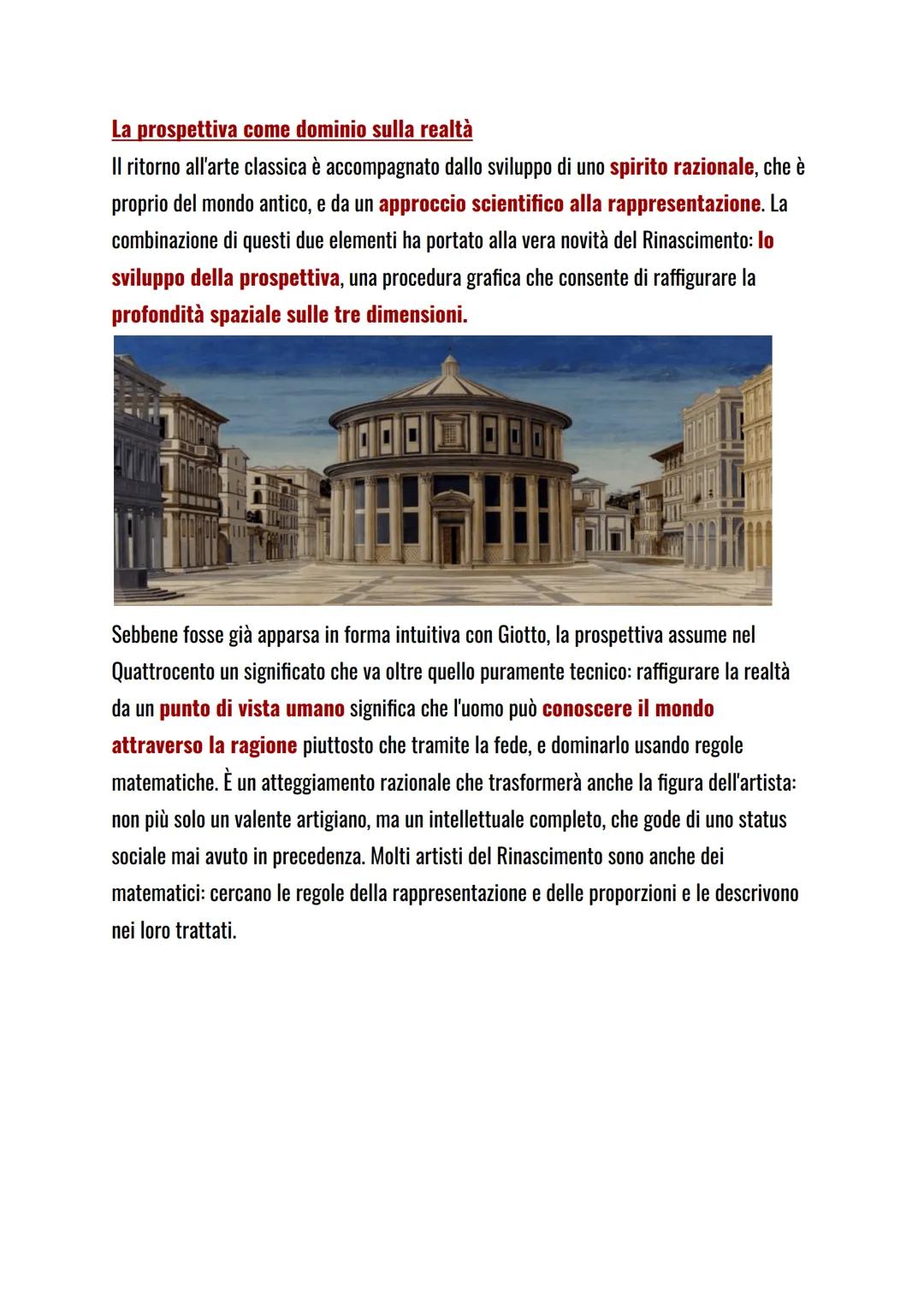# L'ARTE RINASCIMENTALE

## Il legame con il Trecento

Il termine Rinascimento venne usato, tra
i primi, da Giorgio Vasari, per
sottolineare