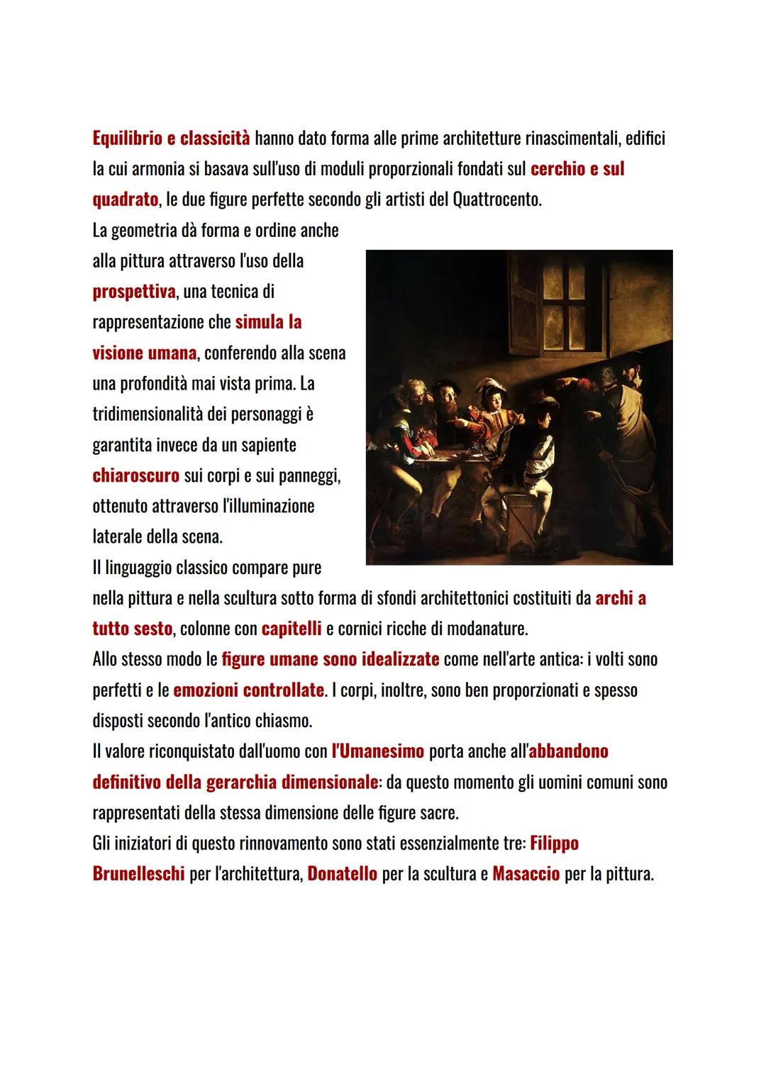 # L'ARTE RINASCIMENTALE

## Il legame con il Trecento

Il termine Rinascimento venne usato, tra
i primi, da Giorgio Vasari, per
sottolineare