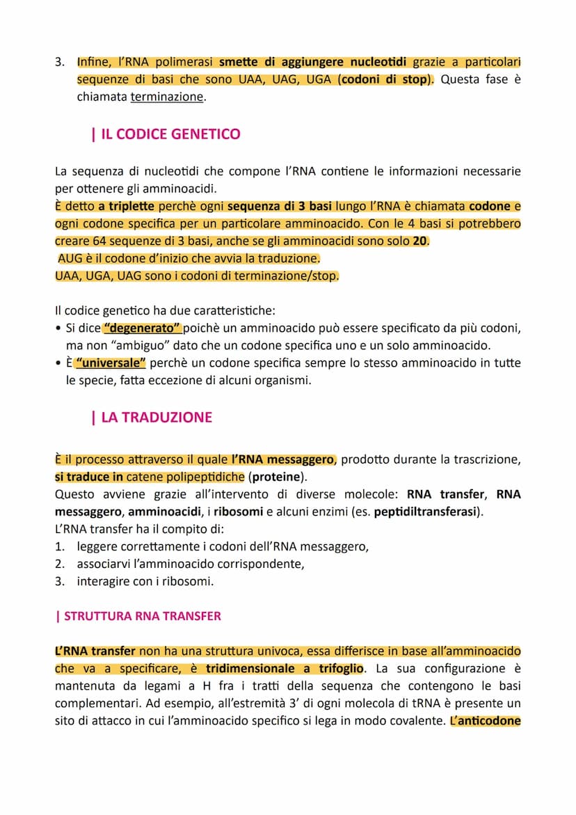 DNA
Nel 1869, un medico svizzero notò all'interno dei globuli bianchi la presenza di una
sostanza molto ricca di fosfato, alla quale diede i