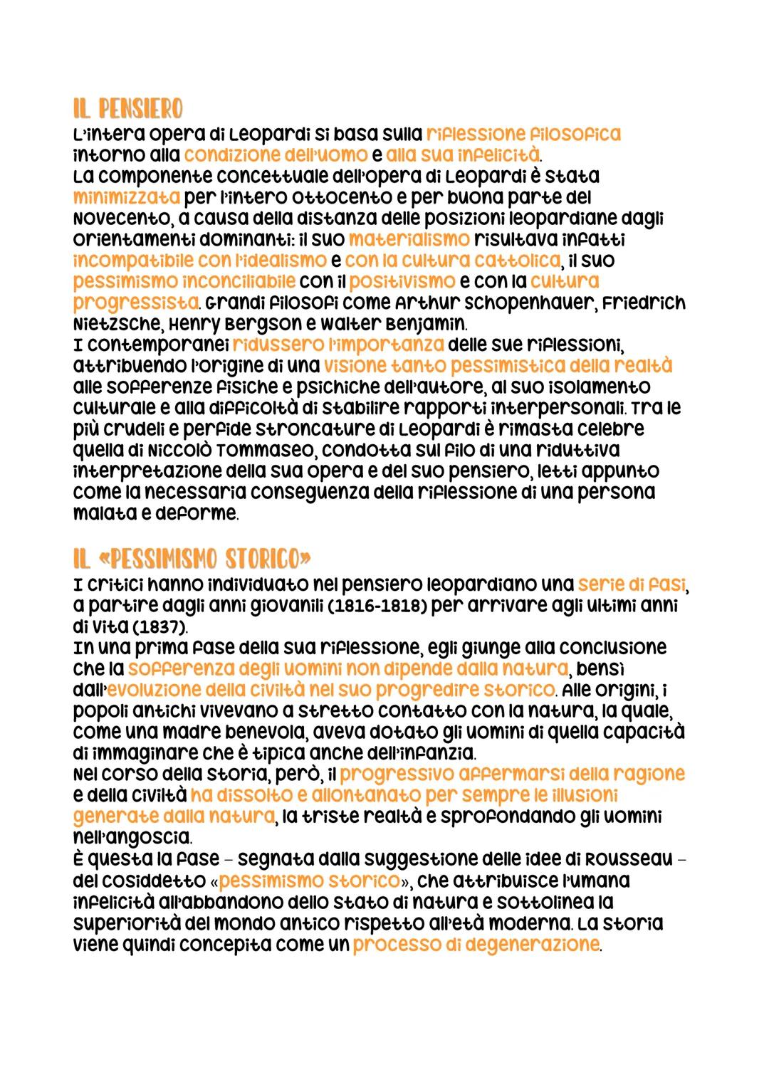 --- OCR Start ---
LA VITA
Giaconfp Leopardi
Giacomo Leopardi nasce nel 1798 a recanati, un borgo che faceva
parte dello stato Pontificio.
Gi