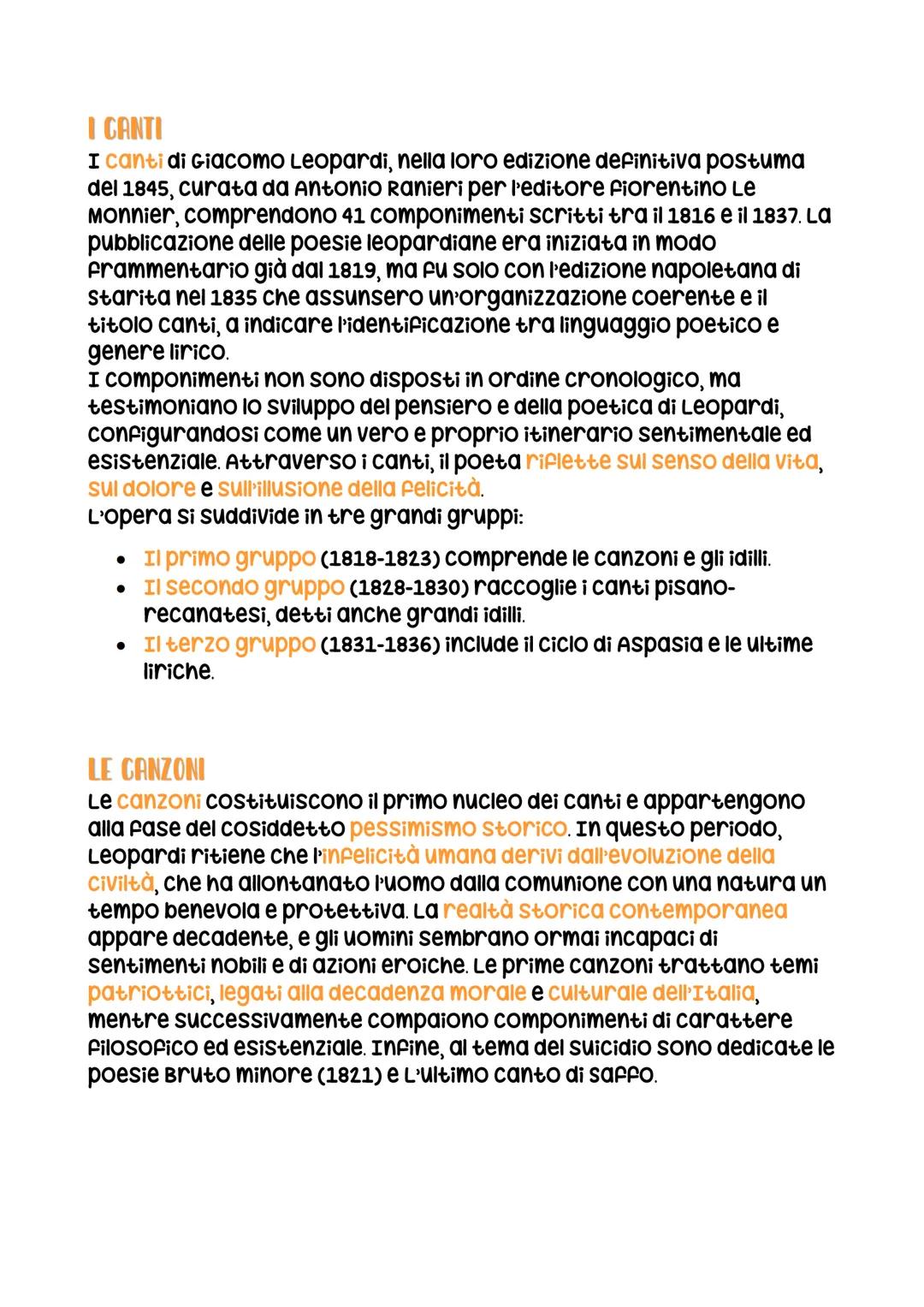 --- OCR Start ---
LA VITA
Giaconfp Leopardi
Giacomo Leopardi nasce nel 1798 a recanati, un borgo che faceva
parte dello stato Pontificio.
Gi