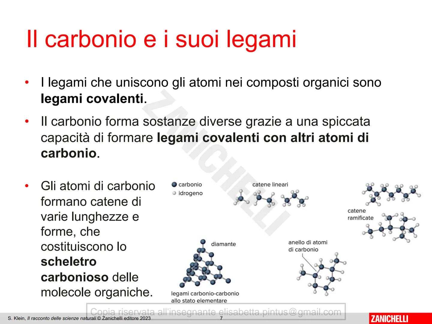 # ZANICHELLI

Copia riservata all'insegnante elisabetta.pintus@gmail.com # Simonetta Klein

# Il racconto delle
scienze naturali

Seconda ed