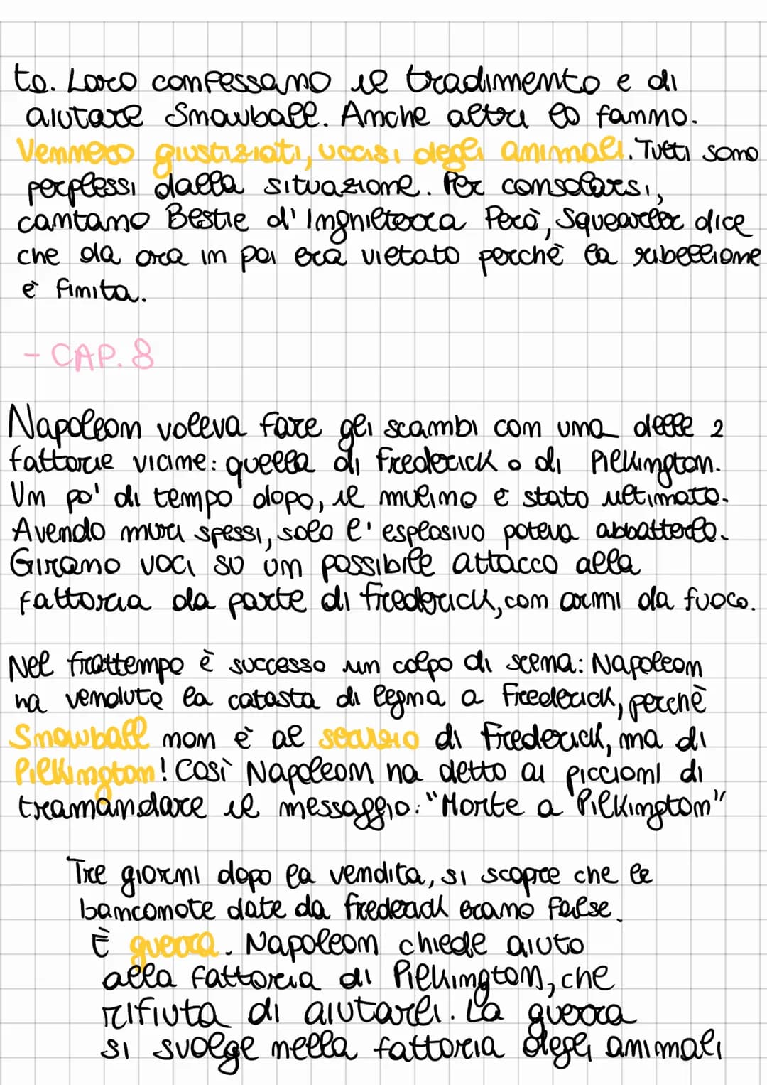 Fattoria degli animali
genere:
fiabesco
1943-1944
marratore ommiscente in 3° persona
CAP. 1
●
Personage1:
□ Mr Jones, e' uomo il proprietore