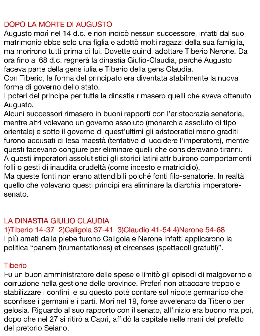Le dinastie romane