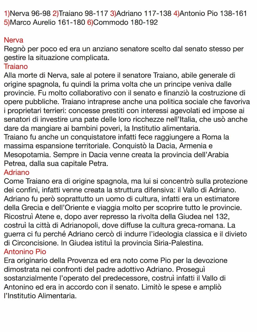 DOPO LA MORTE DI AUGUSTO
Augusto morì nel 14 d.c. e non indicò nessun successore, infatti dal suo
matrimonio ebbe solo una figlia e adottò m
