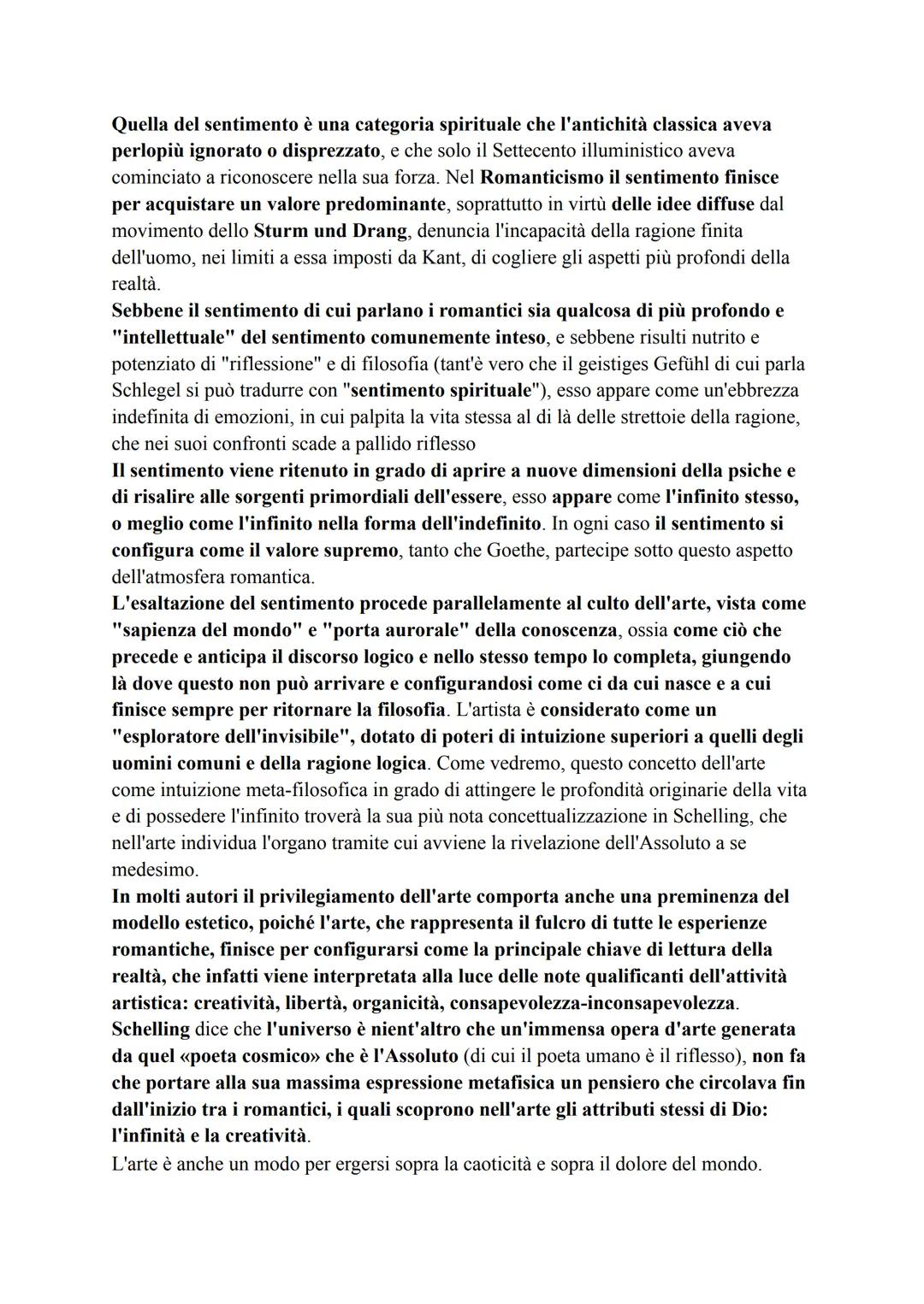 Il Romanticismo
Il Romanticismo come problema critico e storiografico
Con il termine "Romanticismo", che in origine faceva riferimento al ro