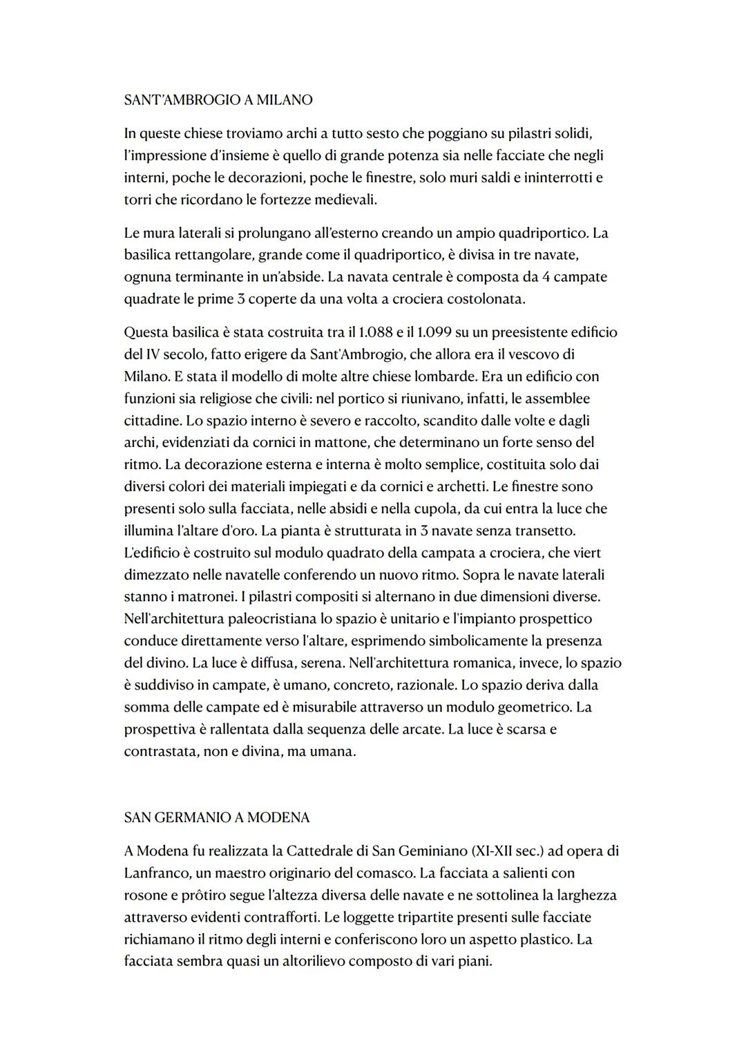 LA CHIESA ROMANICA
è l'edificio che meglio rappresenta questo periodo
-ha pianta basilicale con 3 o 5 navate
-il transetto, la cripta e il p