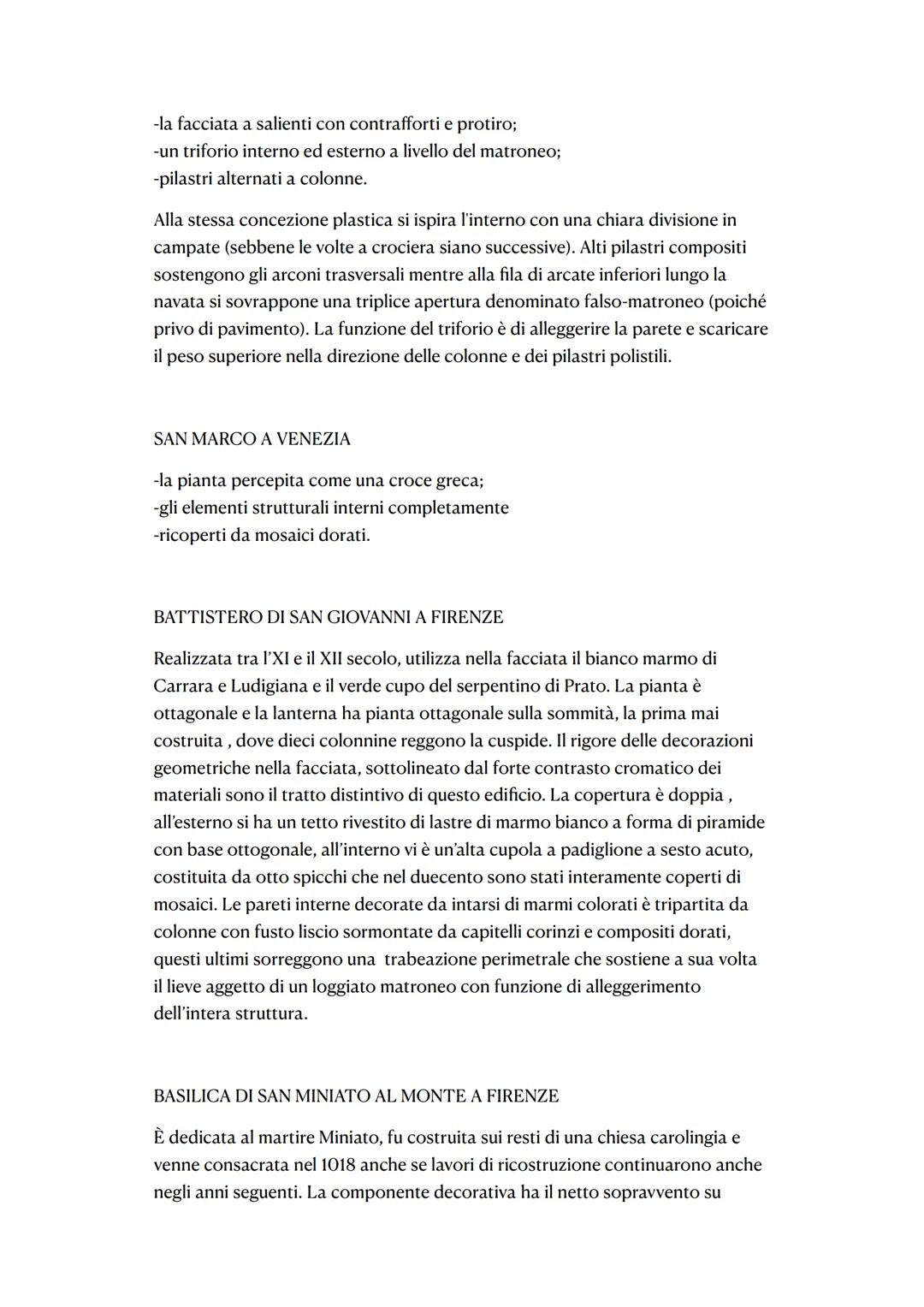 LA CHIESA ROMANICA
è l'edificio che meglio rappresenta questo periodo
-ha pianta basilicale con 3 o 5 navate
-il transetto, la cripta e il p