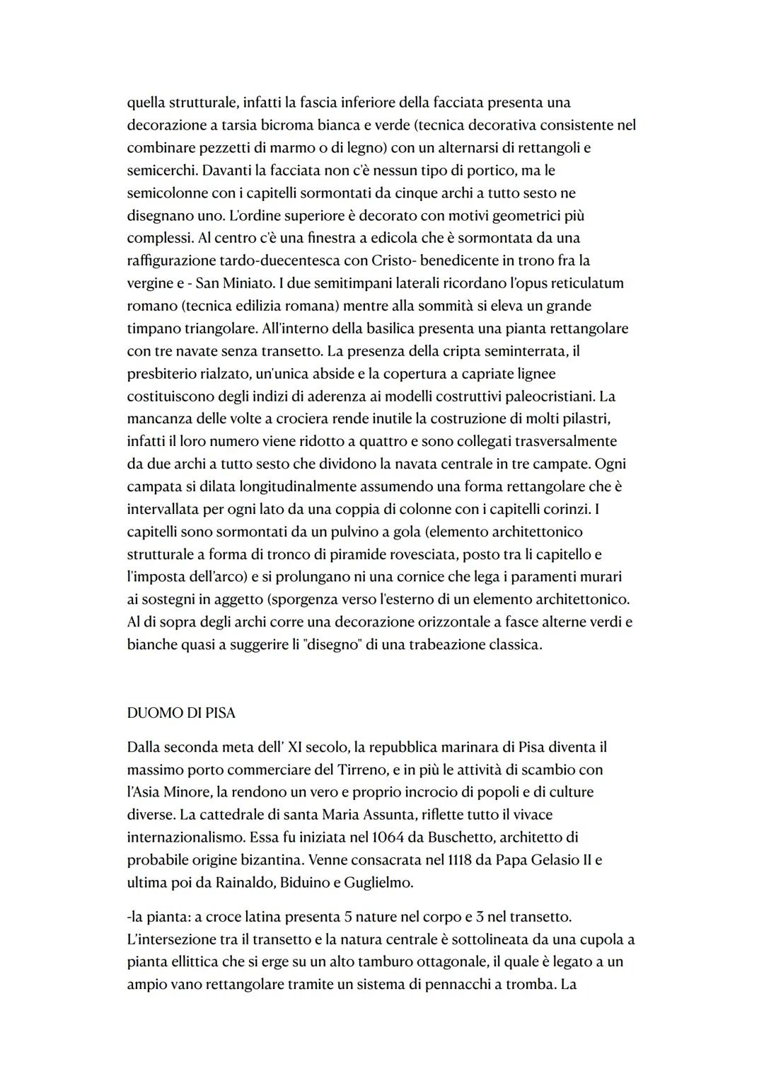 LA CHIESA ROMANICA
è l'edificio che meglio rappresenta questo periodo
-ha pianta basilicale con 3 o 5 navate
-il transetto, la cripta e il p
