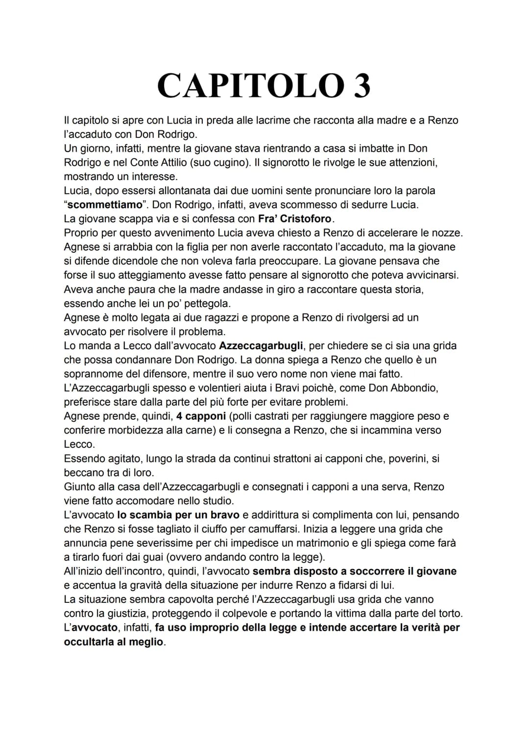 CAPITOLO 1
Il primo capitolo del romanzo I Promessi Sposi è reso celebre dalla frase "Quel ramo
del lago di Como che volge a mezzogiorno", c