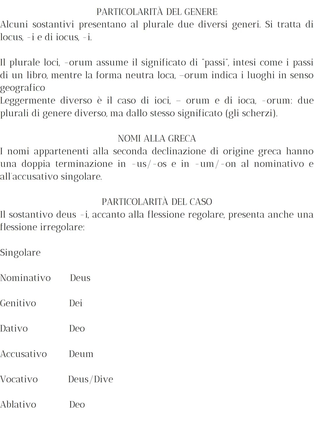Guida alle Declinazioni Latine: Prima, Seconda e Terza Declinazione