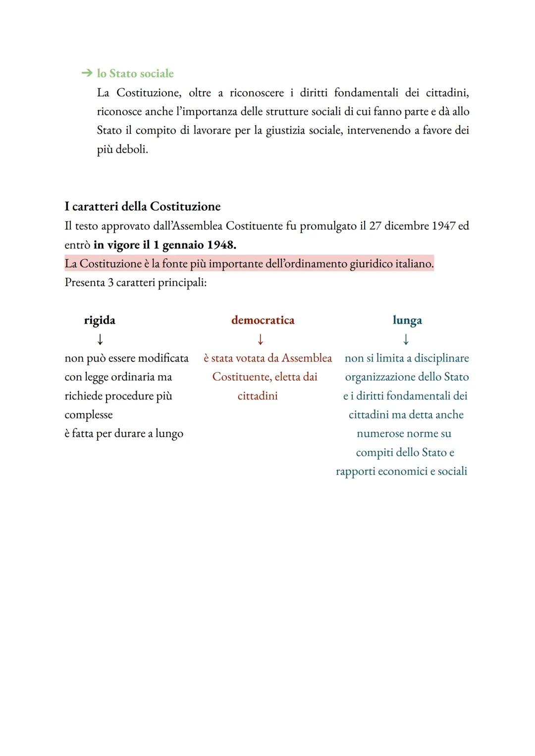 # ORIGINE DELLA COSTITUZIONE

L'Assemblea Costituente che ha dato vita alla Costituzione era formata da due
schieramenti principali:

1. que