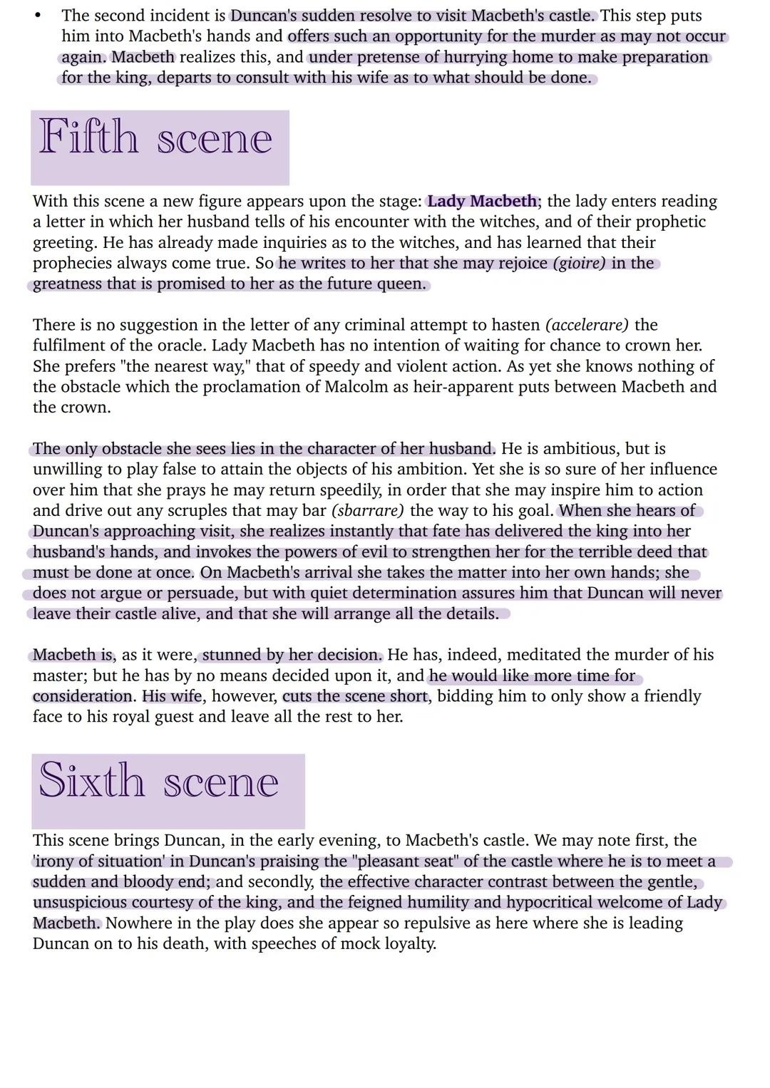 Macbeth
Shakespeare's context: Shakespeare wrote for every
kind of audience and that expresses how they all came from
the same background, a