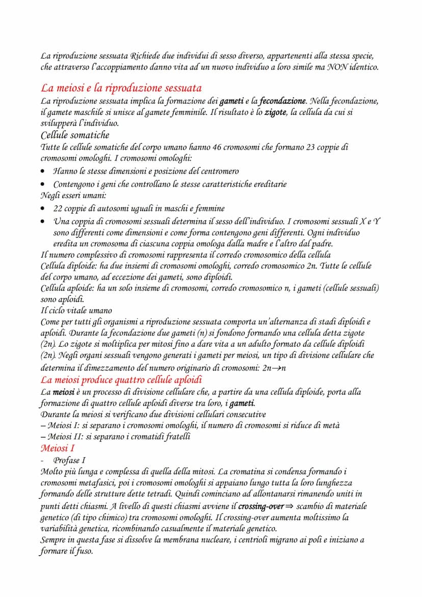 La divisione cellulare e la riproduzione
LA DIVISIONE CELLULARE
La divisione cellulare è il processo grazie al quale una cellula si divide i